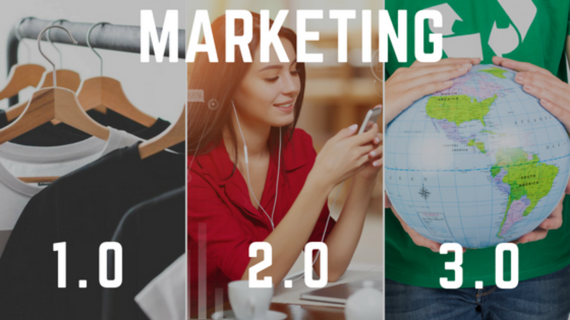 Featured image for “Diferencias entre el marketing 1.0, 2.0 y 3.0”